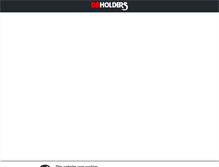 Tablet Screenshot of dbholders.com